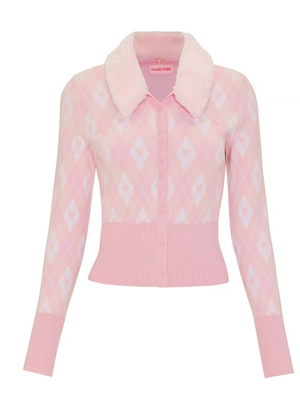 VS PINK | Elle Jacquard Knit Cardigan Sz Small NWT